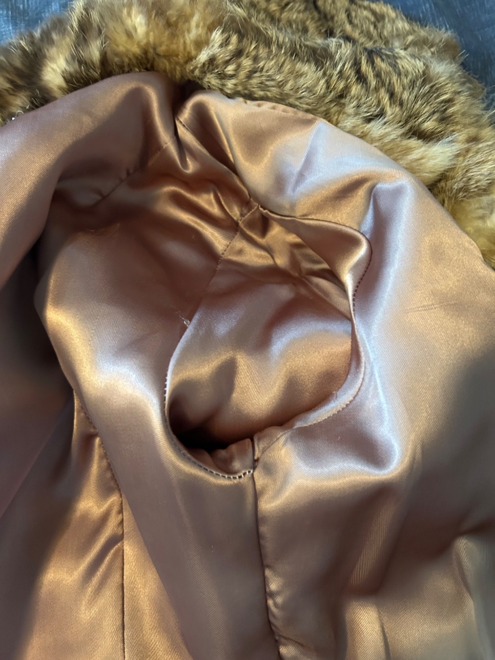 Dino Ricco Rabbit Fur Coat - Picture 9 of 9
